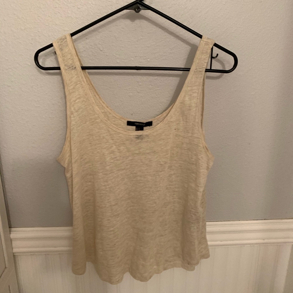 Tan tank top